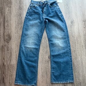 MOTHER Classic Indigo Straight Leg Jeans